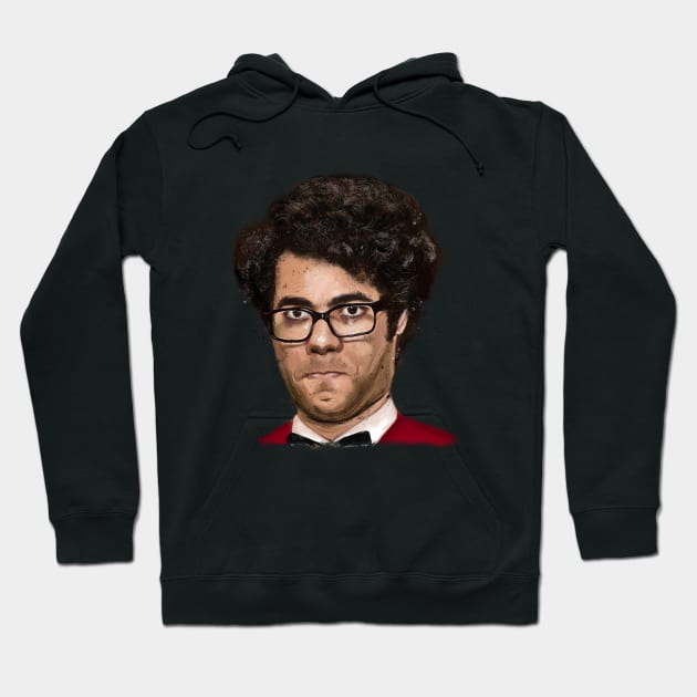 The I.T. crowd - Moss Hoodie by danielctuck